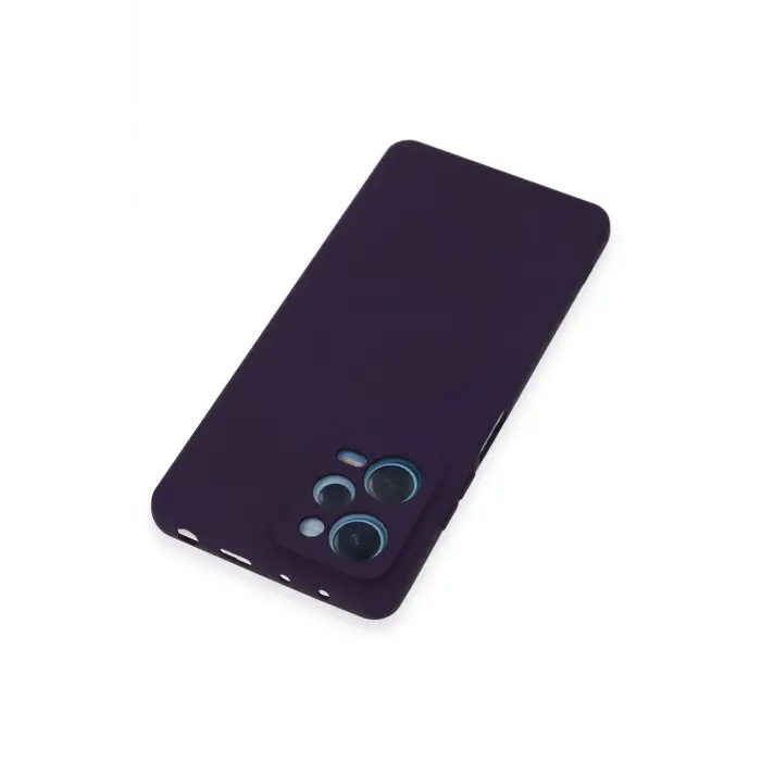 Lopard Xiaomi Redmi Note 12 Pro 5g Kılıf Nano İçi Kadife Silikon - Mor