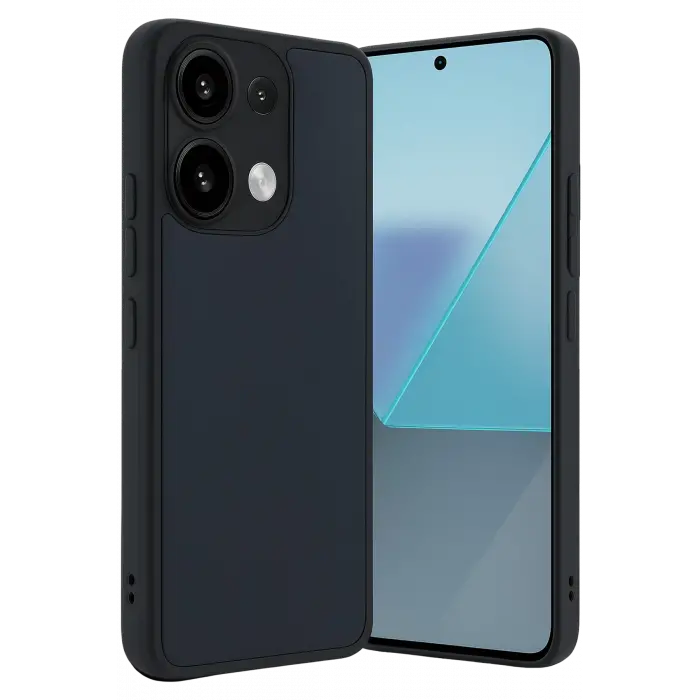 Lopard Xiaomi Redmi Note 13 4g Kılıf Aras Deri Kapak - Lacivert