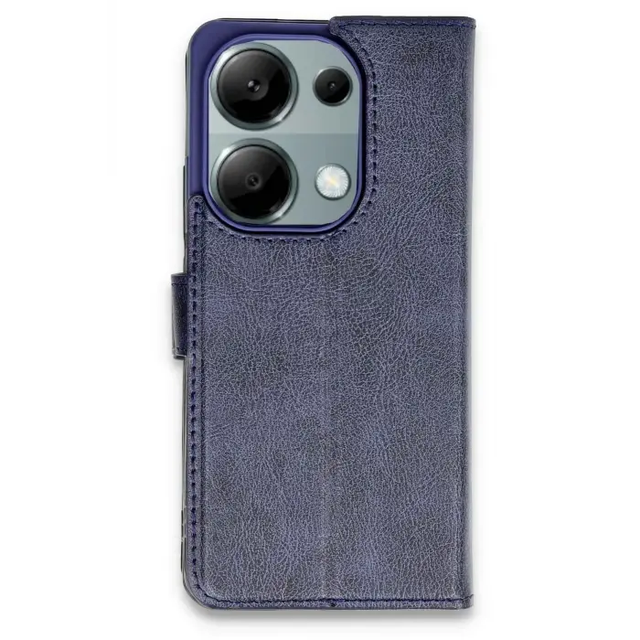 Lopard Xiaomi Redmi Note 13 Pro 4g Kılıf Trend S Plus Kapaklı Kılıf - Lacivert