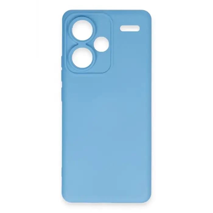 Lopard Xiaomi Redmi Note 13 Pro Plus Kılıf Nano İçi Kadife Silikon - Mavi