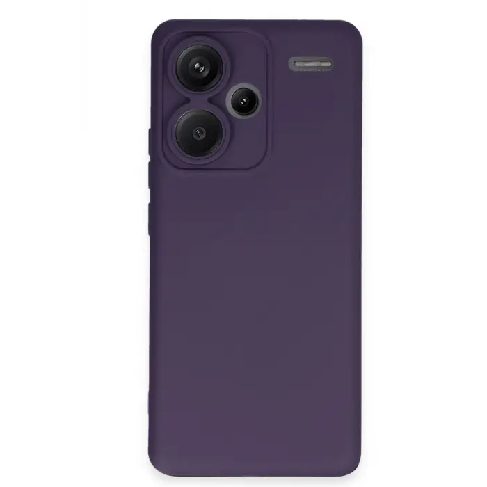 Lopard Xiaomi Redmi Note 13 Pro Plus Kılıf Nano İçi Kadife Silikon - Mor