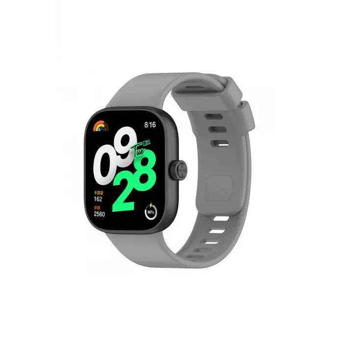 Lopard Xiaomi Redmi Watch 4 Klasik Kordon - Açık Gri