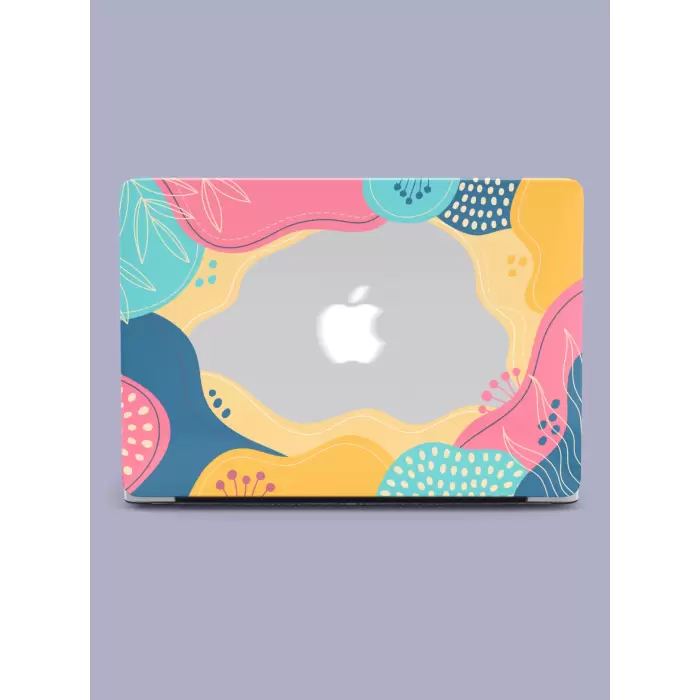 Macbook Air (M1) Kılıf 13.3 inç A1932-A2179-A2337 2020/2021 Şeffaf Sert Kapak Koruma Macos-22 Soft pembe, Turkuaz, Lacivert