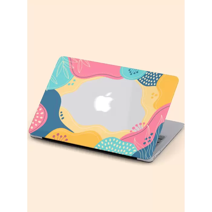 Macbook Air (M1) Kılıf 13.3 inç A1932-A2179-A2337 2020/2021 Şeffaf Sert Kapak Koruma Macos-22 Soft pembe, Turkuaz, Lacivert