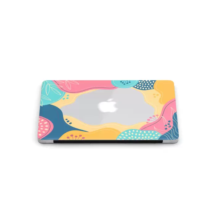 Macbook Pro (M1-M2) Kılıf 13 inç A2338-A2289-A2159 2020/2022 Şeffaf Sert Kapak Koruma Macos-22 Soft pembe, Turkuaz, Lacivert