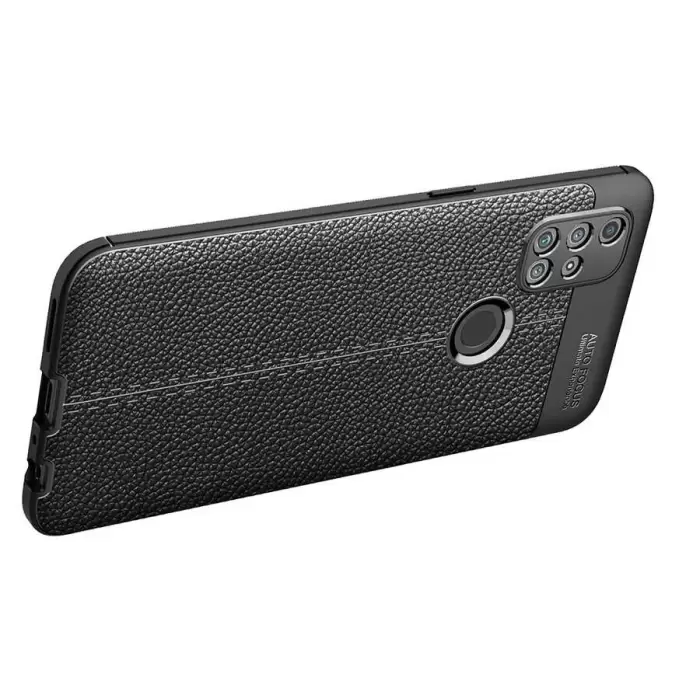 One Plus Nord N10 5G Kılıf Lopard Kamera Korumalı Deri Orjinal Görünümlü Kapak Niss