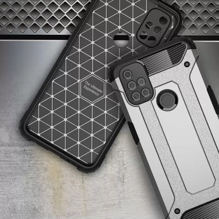 One Plus Nord N10 5G Kılıf Lopard Orijinal Katman Köşe Koruma Crash Silikon Tank Kapak