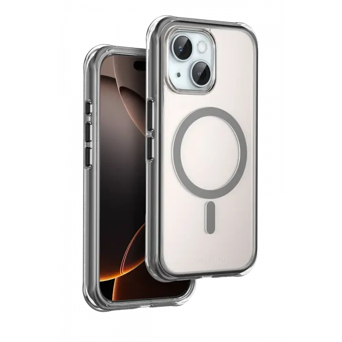 Onegif Apple İphone 15 Hulk Magsafe Kapak - Siyah