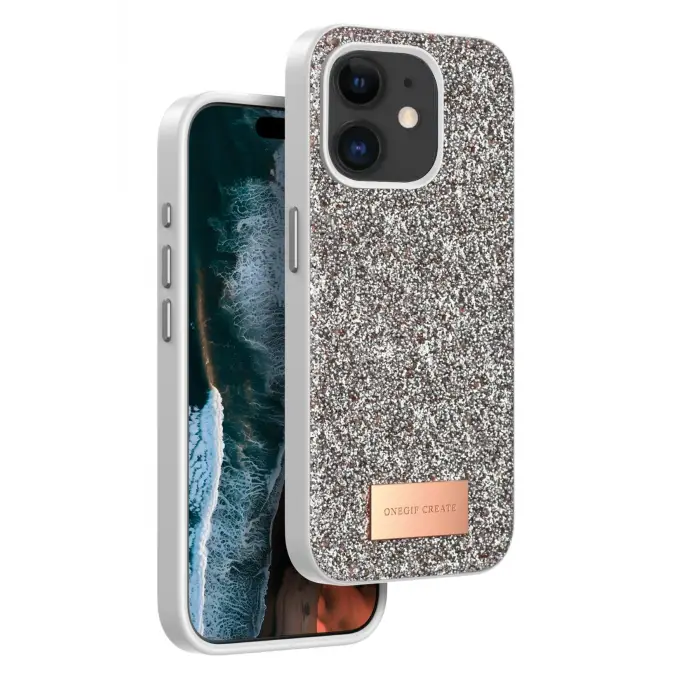 Onegif İphone 11 Bright Simli Kapak - Gold