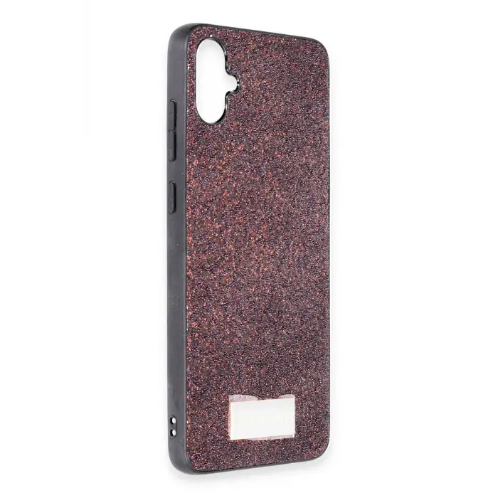 Onegif Samsung Galaxy A05 Bright Simli Kapak - Derin Mor