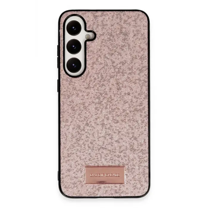 Onegif Samsung Galaxy A05s Bright Simli Kapak - Pembe