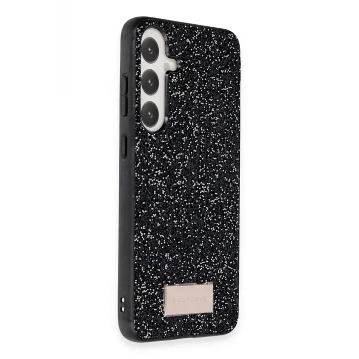 Onegif Samsung Galaxy A34 5g Bright Simli Kapak - Siyah