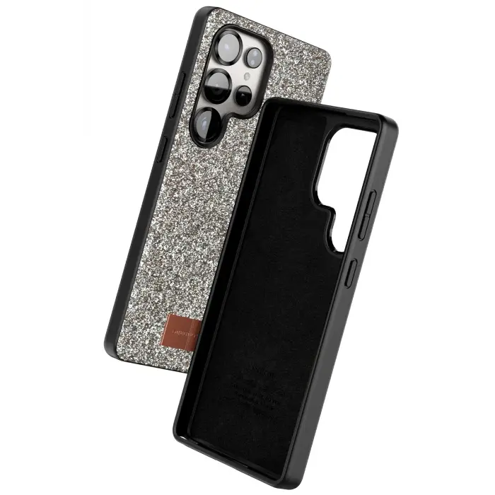 Onegif Samsung Galaxy S25 Ultra Bright Simli Kapak - Gold