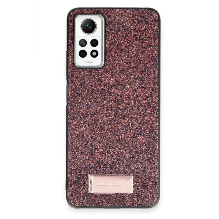 Onegif Xiaomi Redmi Note 12 Pro 4g Bright Simli Kapak - Derin Mor