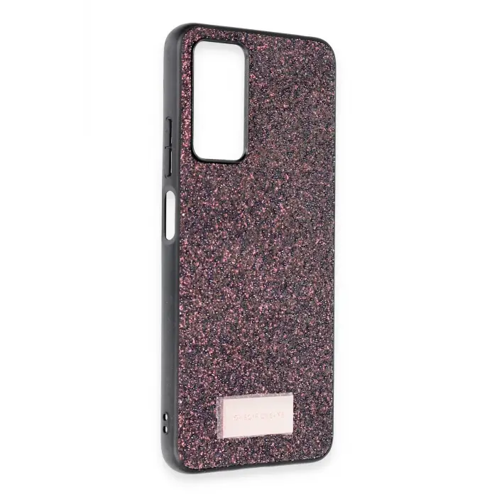 Onegif Xiaomi Redmi Note 12 Pro 4g Bright Simli Kapak - Derin Mor