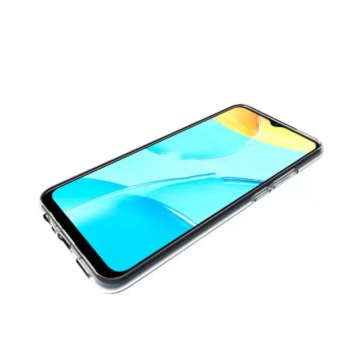 Oppo A15 Kılıf Lopard Kamera Korumalı Renksiz Şeffaf Esnek Silikon Kapak Süper