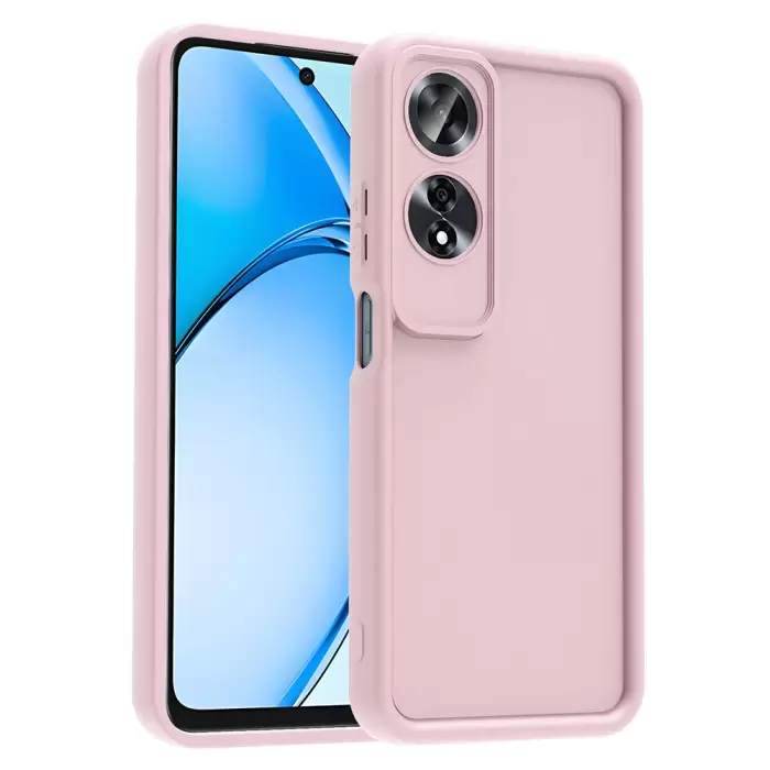Oppo A60 Kılıf Kamera Korumalı Lopard Ananas Kapak