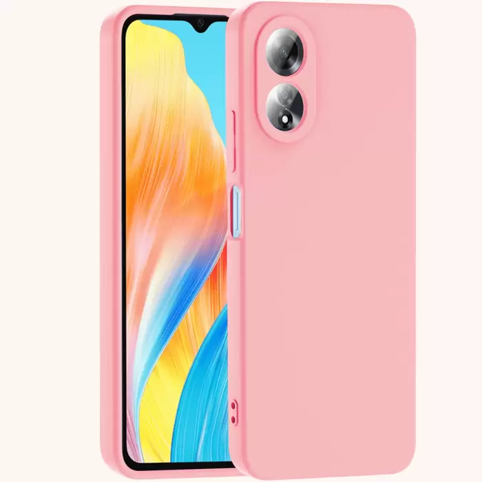 Oppo A60 Kılıf Lopard Içi Kadife Lansman Yumuşak Mara Silikon Kapak