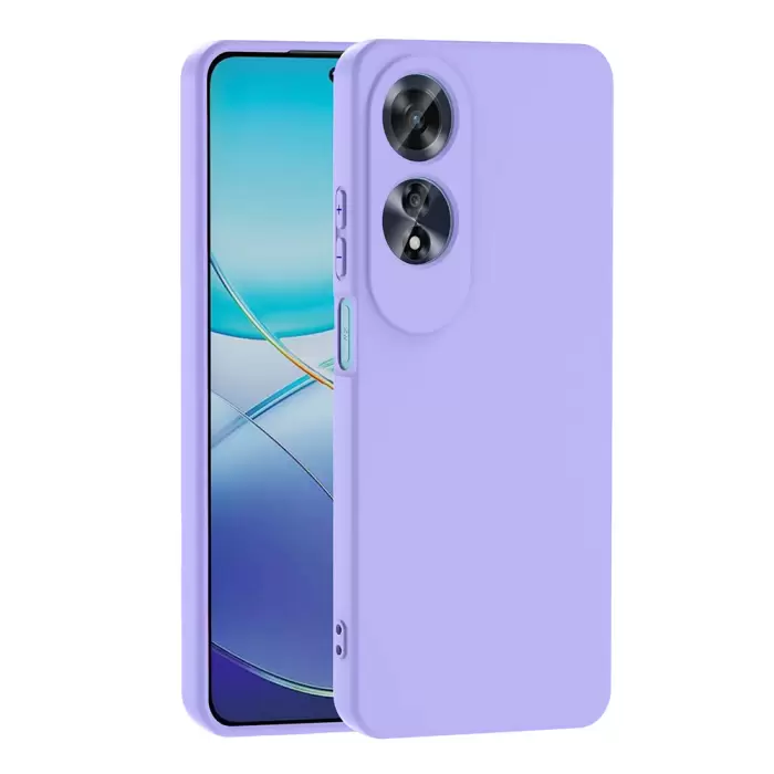 Oppo A60 Kılıf Lopard Içi Kadife Lansman Yumuşak Mara Silikon Kapak