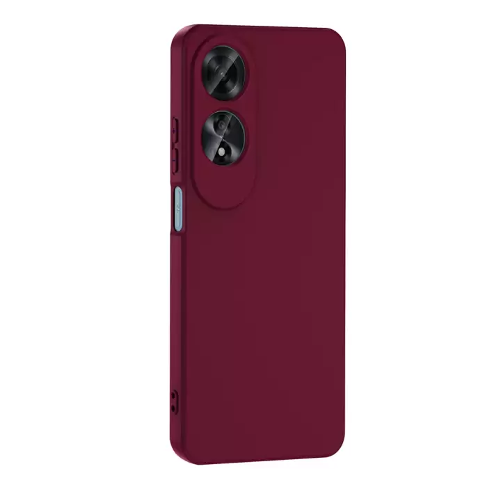Oppo A60 Kılıf Lopard Içi Kadife Lansman Yumuşak Mara Silikon Kapak