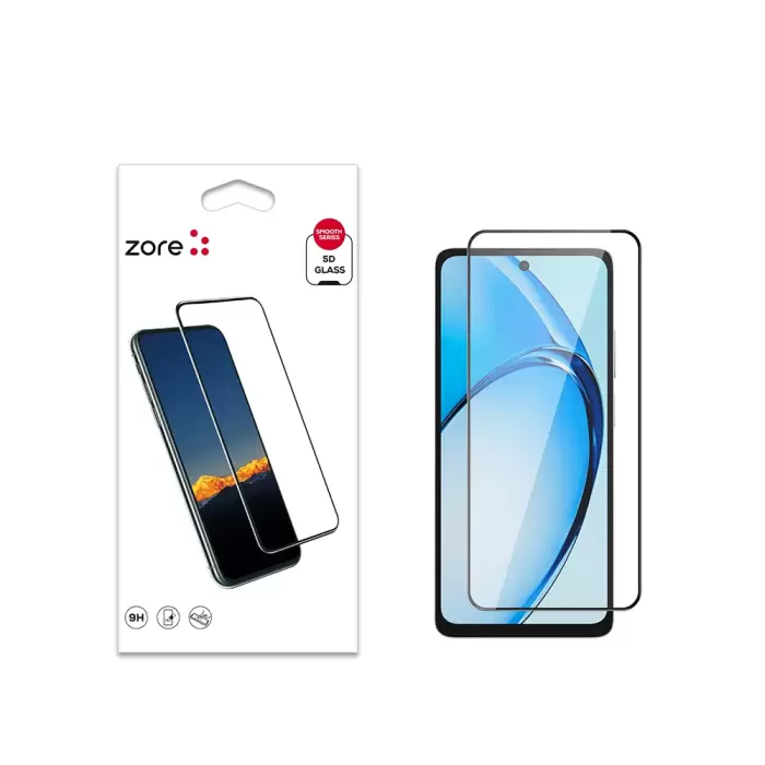 Oppo A60 Lopard Kenarları Kırılmaya Dayanıklı Cam Ekran Koruyucu