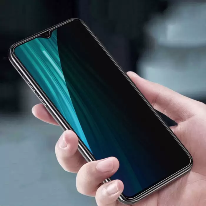 Oppo A72  5D Privacy Cam Ekran Koruyucu