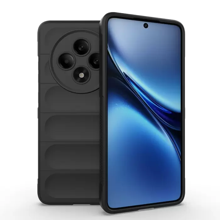 Oppo Reno 11fs Kılıf Esnek Tpu Oyuklu Arka Yüzey Tasarımlı Lopard Etnik Silikon Kapak