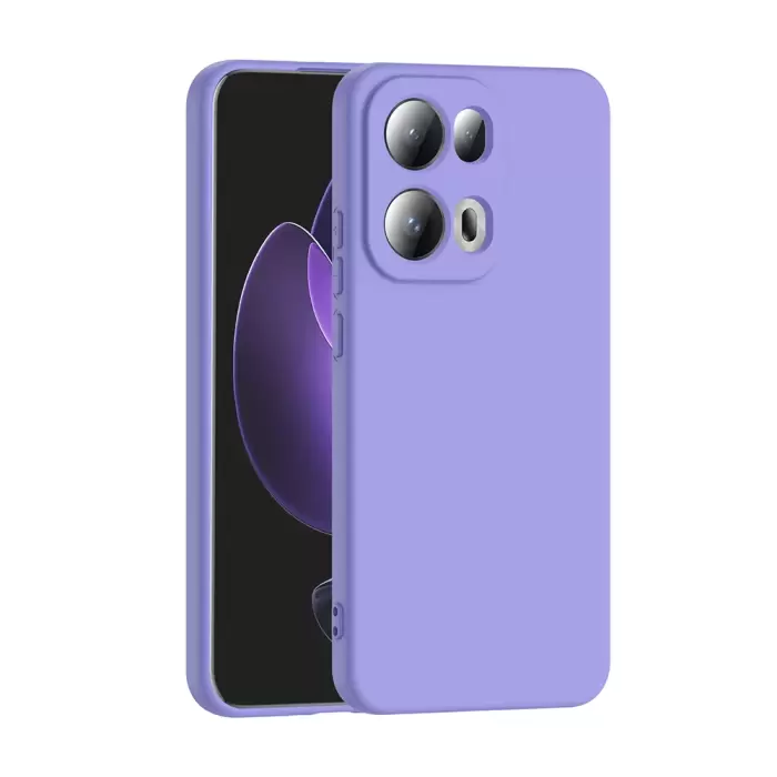 Oppo Reno 13 Pro Kılıf Lopard Içi Kadife Lansman Yumuşak Mara Silikon Kapak