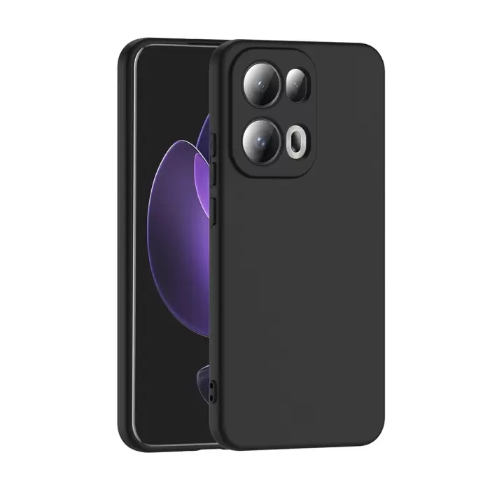 Oppo Reno 13 Pro Kılıf Lopard Içi Kadife Lansman Yumuşak Mara Silikon Kapak
