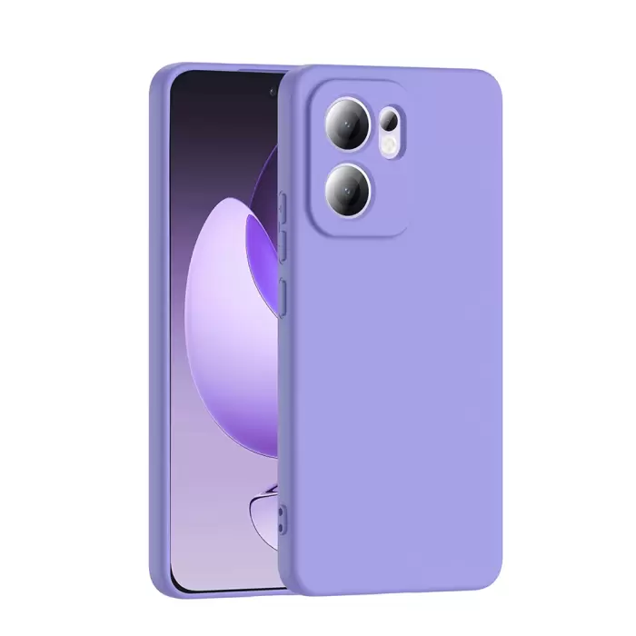 Oppo Reno 13f 5g Kılıf Lopard Içi Kadife Lansman Yumuşak Mara Silikon Kapak