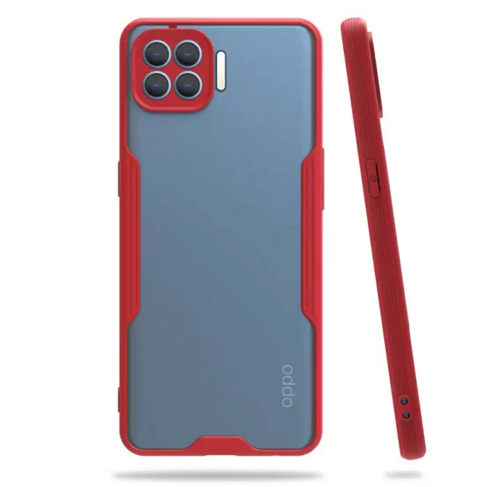 Oppo Reno 4 Lite Kılıf Parfe Silikon Kapak Kamera Korumalı Kılıf Ultra Ince Buzlu Mat Renkli