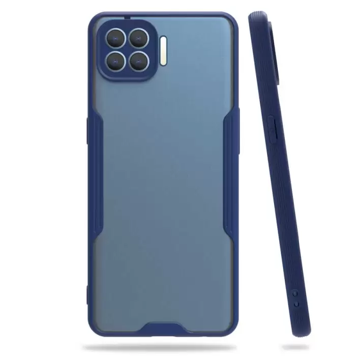Oppo Reno 4 Lite Kılıf Parfe Silikon Kapak Kamera Korumalı Kılıf Ultra Ince Buzlu Mat Renkli