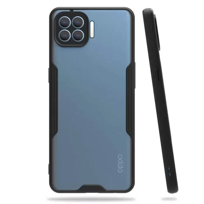 Oppo Reno 4 Lite Kılıf Parfe Silikon Kapak Kamera Korumalı Kılıf Ultra Ince Buzlu Mat Renkli