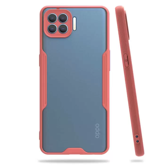 Oppo Reno 4 Lite Kılıf Parfe Silikon Kapak Kamera Korumalı Kılıf Ultra Ince Buzlu Mat Renkli
