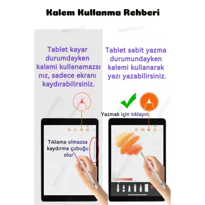 Pencil 14 Active Stylus Pen Apple iPad ve iPad Pro/iPad Air Dokunmatik Kalem