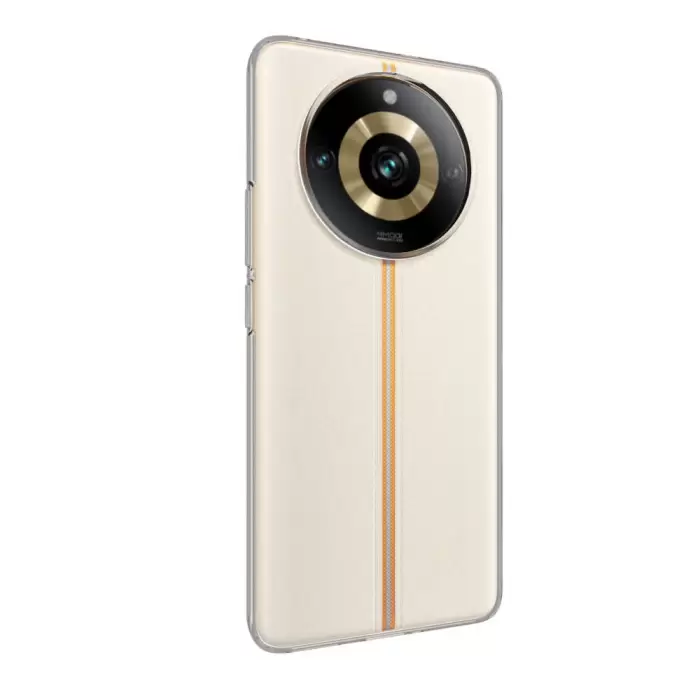 Realme 11 Pro Plus Kılıf Lopard Kamera Korumalı Renksiz Şeffaf Esnek Silikon Kapak Süper