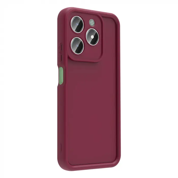 Realme C61 Kılıf Kamera Korumalı Lopard Ananas Kapak