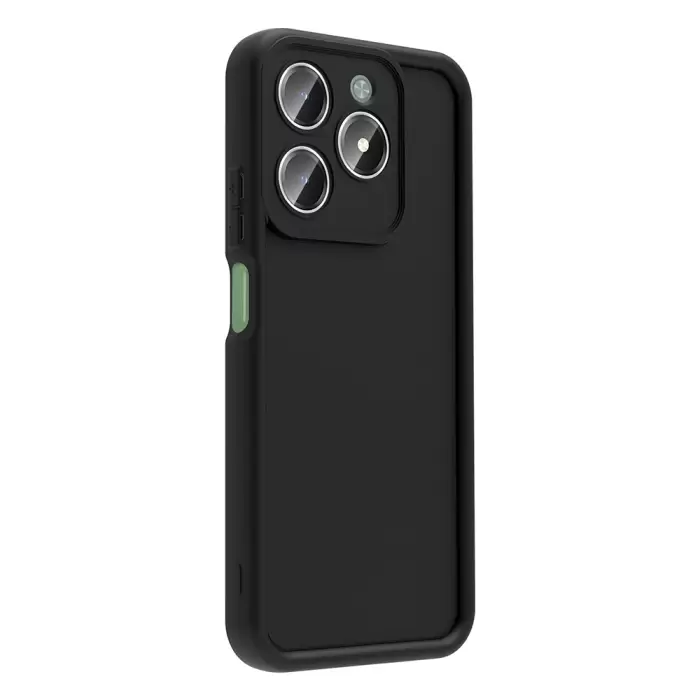 Realme C61 Kılıf Kamera Korumalı Lopard Ananas Kapak