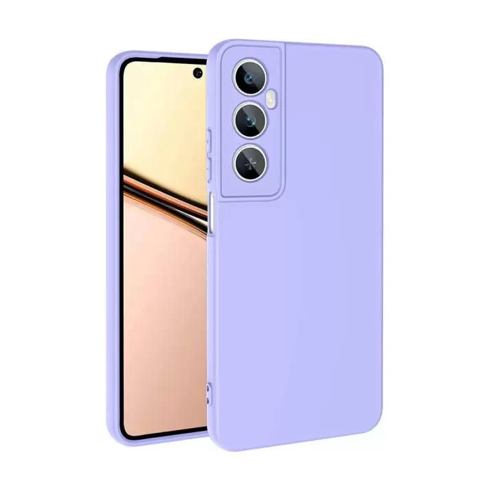 Realme C65 4g Kılıf  Içi Kadife Lansman Yumuşak Mara Silikon Kapak