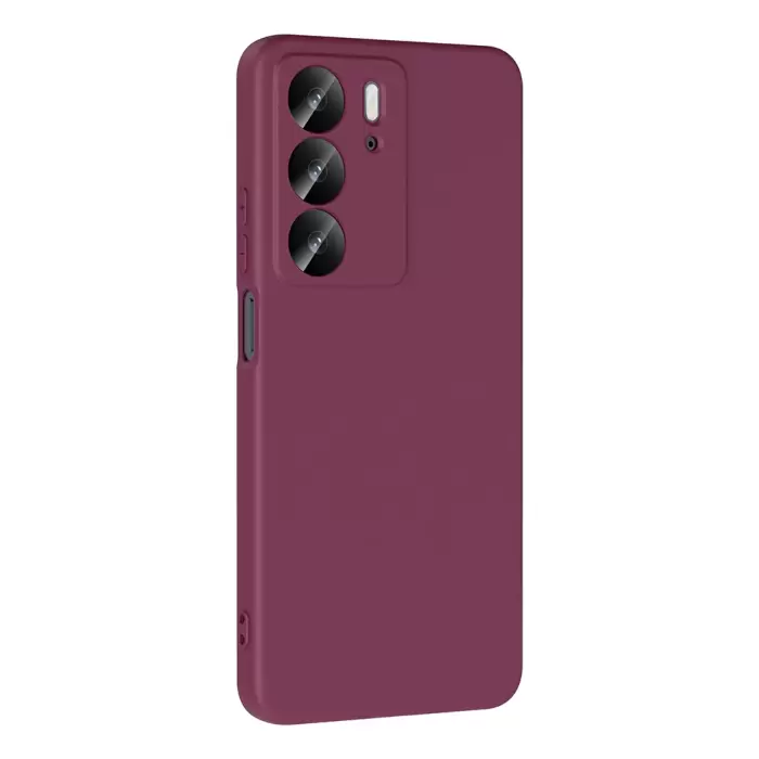 Realme C75 Kılıf Lopard Içi Kadife Lansman Yumuşak Mara Silikon Kapak
