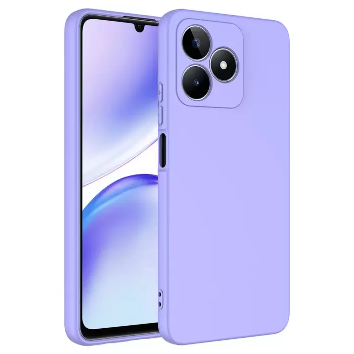 Realme Note 50 Kılıf  Içi Kadife Lansman Yumuşak Mara Silikon Kapak