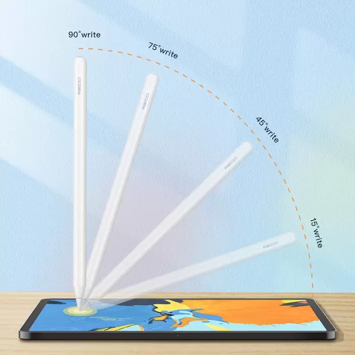 Recci Rcs-s07 Dokunmatik Kalem Palm-rejection Eğim  Çizim Kalemi
