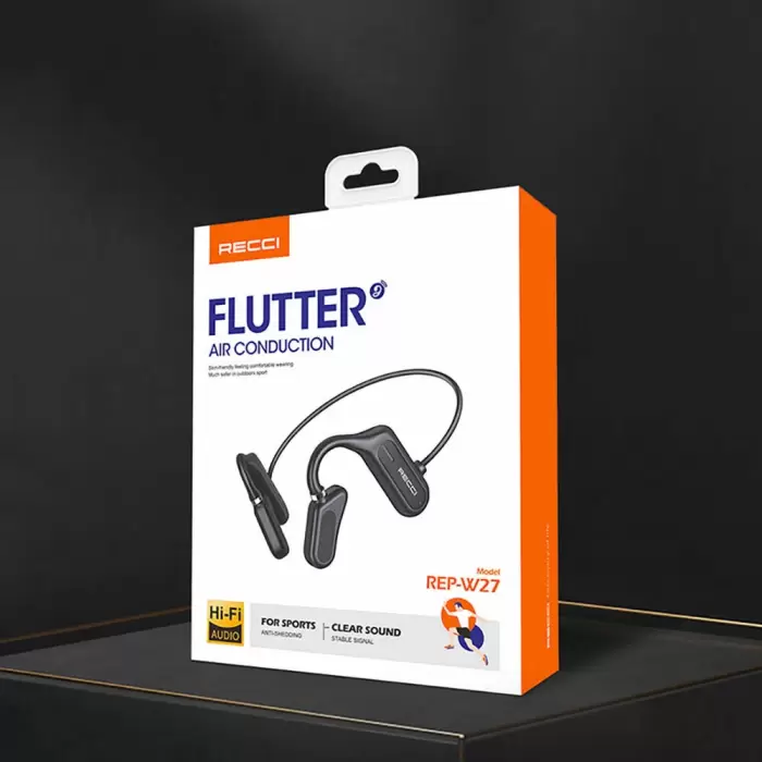 Recci Rep-w27 Flutter Series Suya Dayanıklı Sporcu Bluetooth Kulaklık