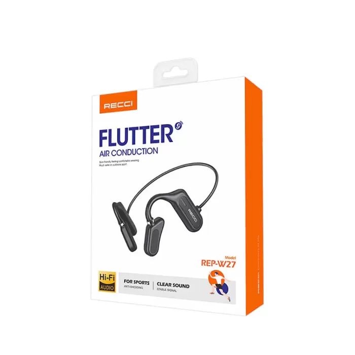 Recci Rep-w27 Flutter Series Suya Dayanıklı Sporcu Bluetooth Kulaklık