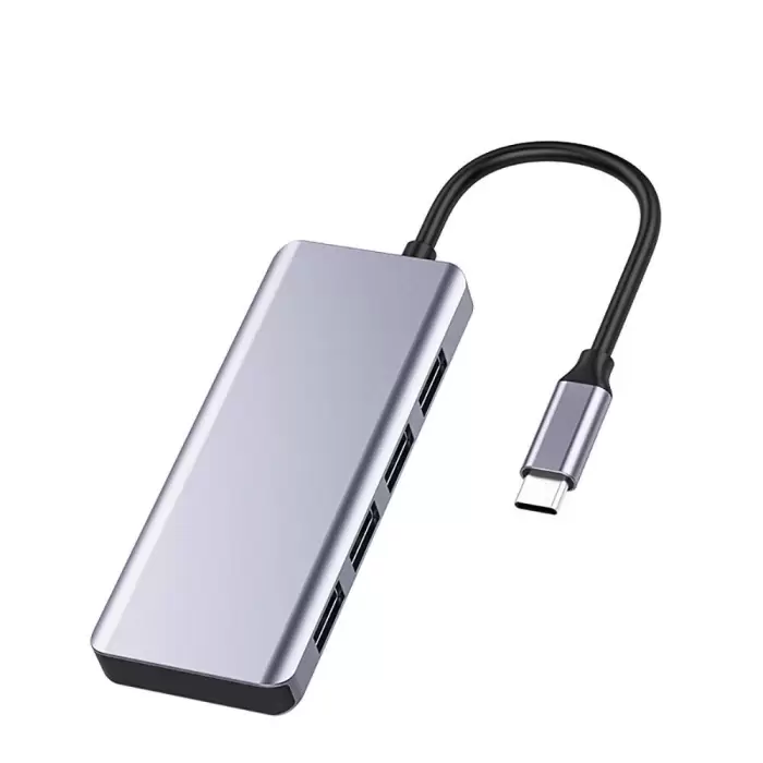 Recci Rh06 Type-c To 4 Usb3.0 + Micro Bağlantı  5in1 Usb Çoğaltıcı Hub