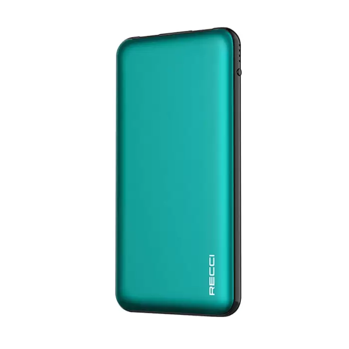 Recci Rpb-p05 Greeny Series Led Işık Göstergeli Hızlı Şarj  Taşınabilir Powerbank 22.5w 10000mah