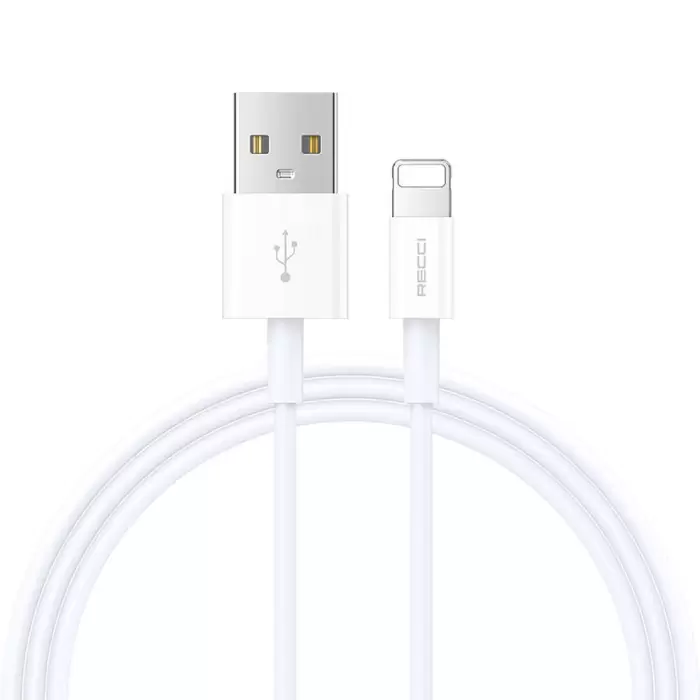 Recci Rs06l Usb-a To Lightning 2.4a Hızlı Şarj  Data Ve Şarj Kablosu 1m