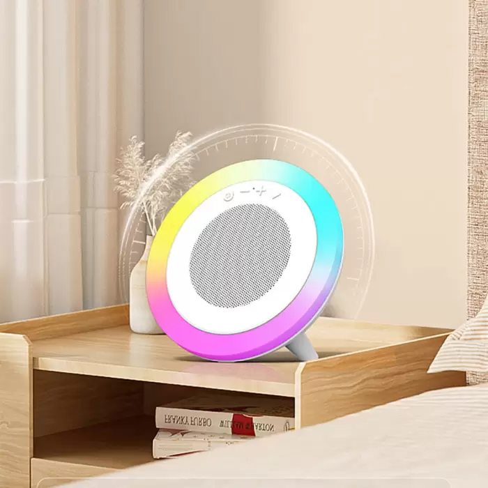 Recci Rsk-w42 Moonlight Series Rgb Işıklı Kablosuz Bluetooth V5.3 Hoparlör