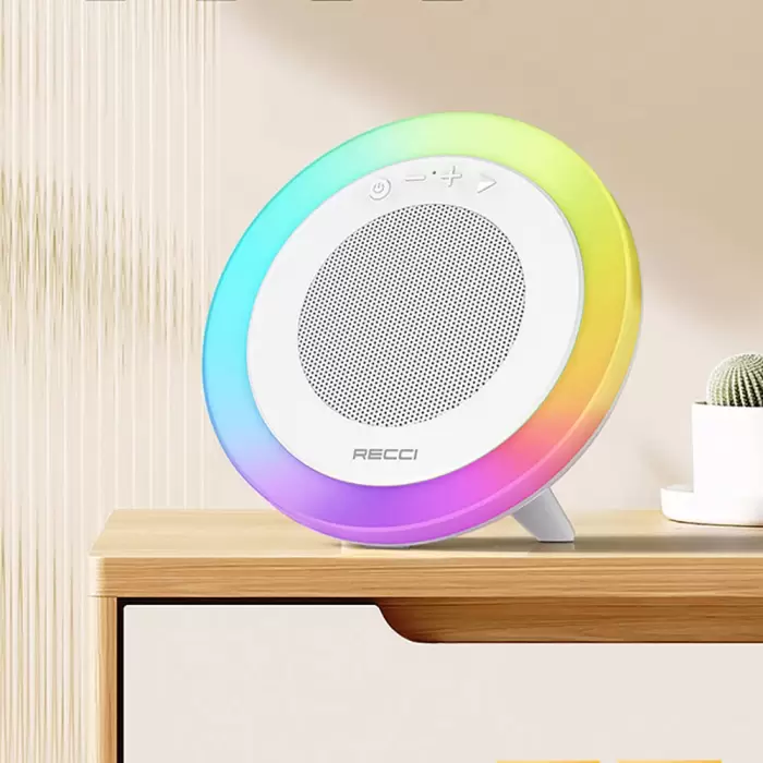 Recci Rsk-w42 Moonlight Series Rgb Işıklı Kablosuz Bluetooth V5.3 Hoparlör