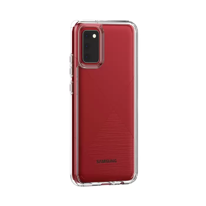 Samsung Galaxy A02S Coss Sert Darbe Emici Silikon Şeffaf Kamera Korumalı Arka Kapak
